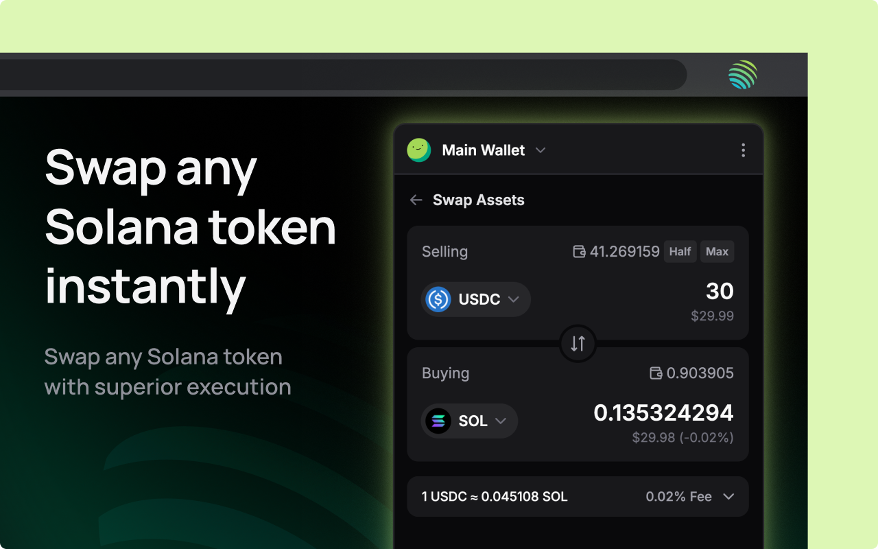Jupiter Wallet screenshot 2